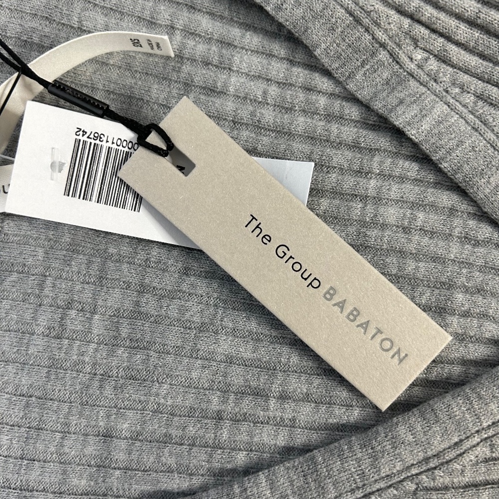 Aritzia The Group By Babaton Avalon Midi Dress Buttons Bodycon Stretch Fitted - Picture 12 of 16